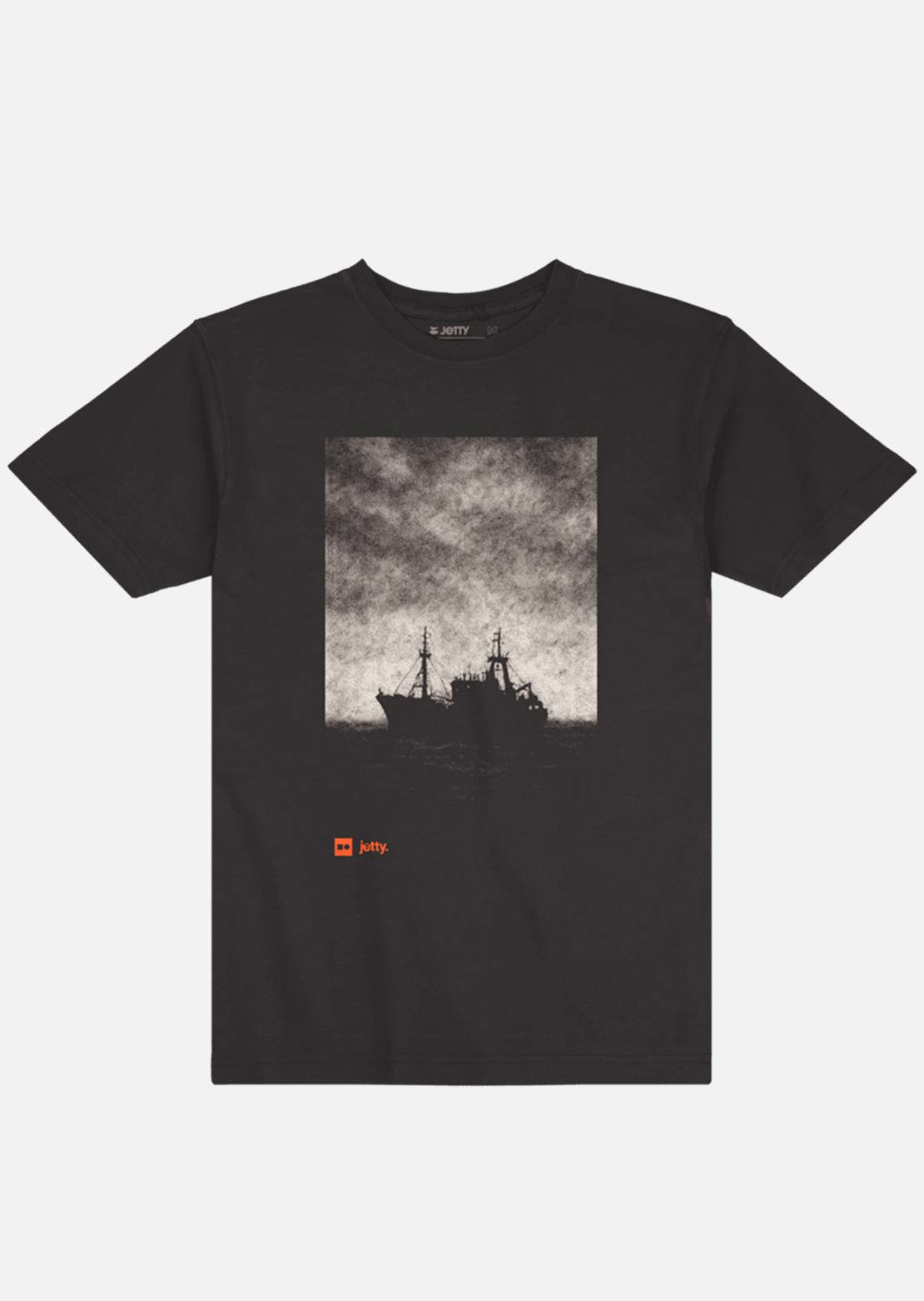 Jetty Men's The Fog T-Shirt Black