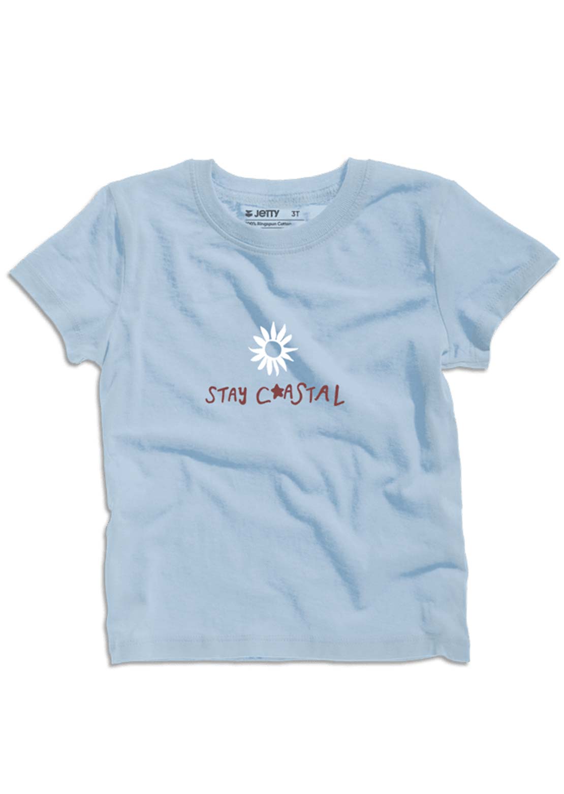 Jetty Toddler Coastal Crustacean T-Shirt Light Blue
