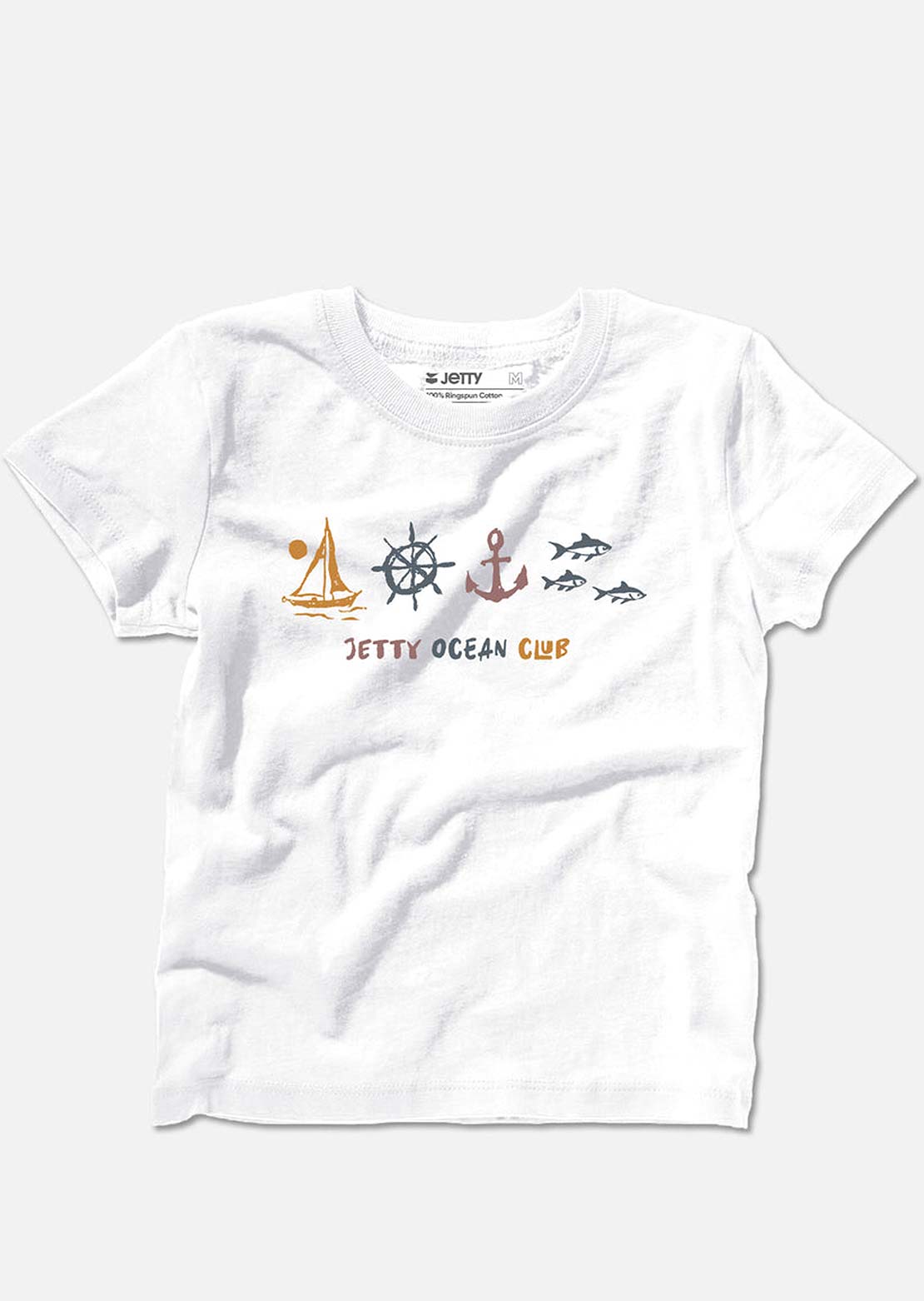 Jetty Toddler Ocean Club T-Shirt White