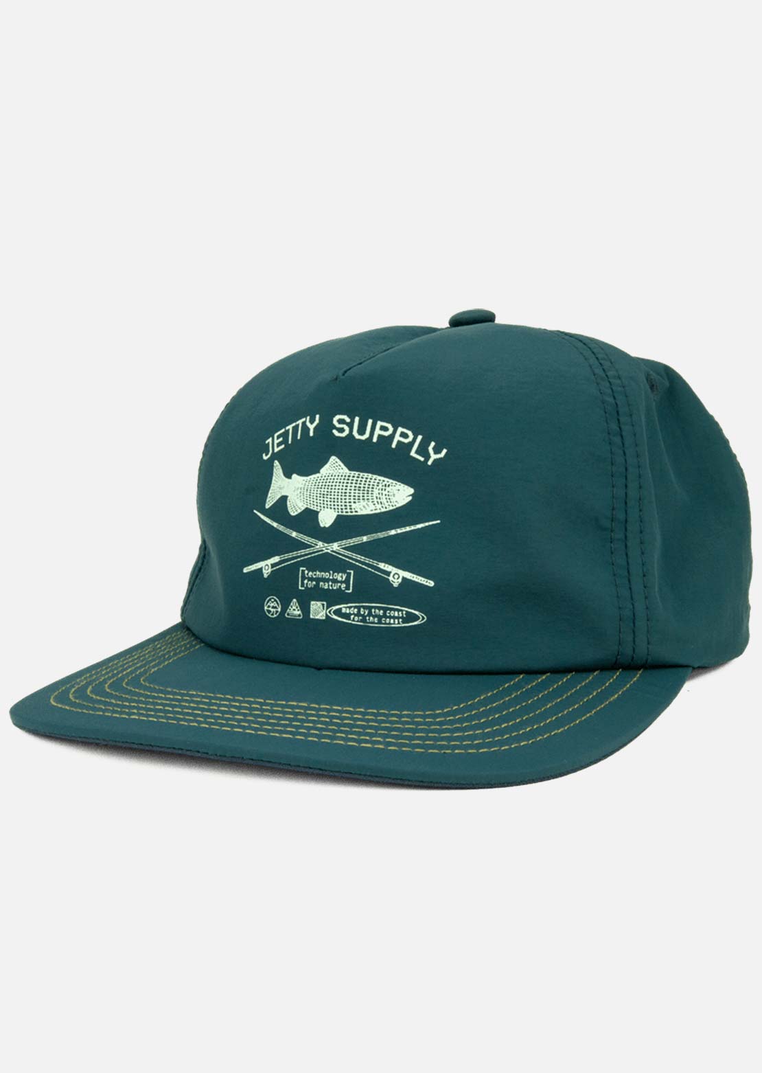 Jetty Unisex Digi-Tail Cap Dark Teal