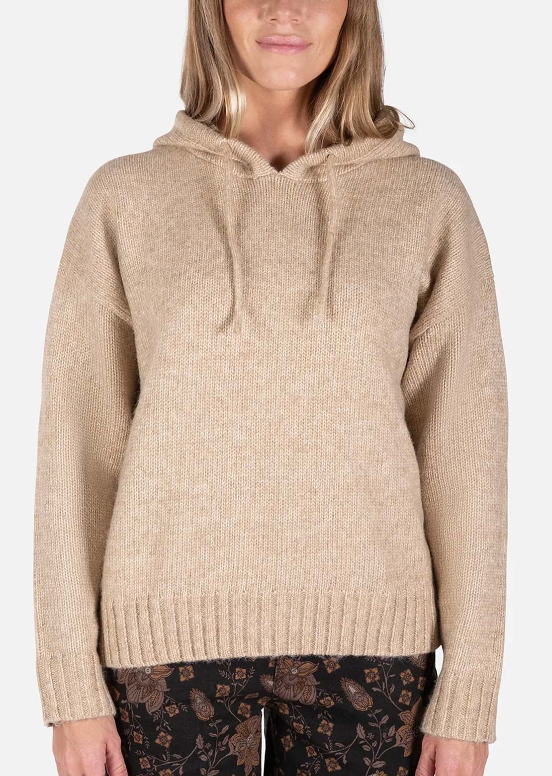 Jetty Women's Beacon Jersey Hood Camel