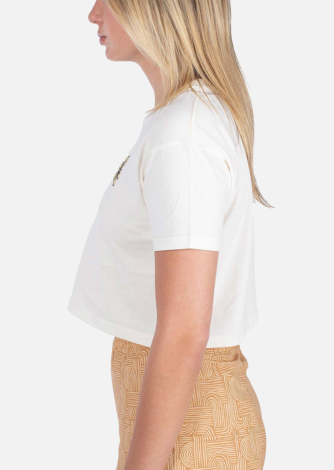 Jetty Women's Daisy SS T-Shirt White