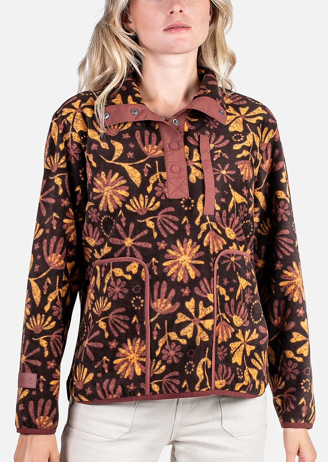 Jetty Women's Juniper Fleece Jacket Brown