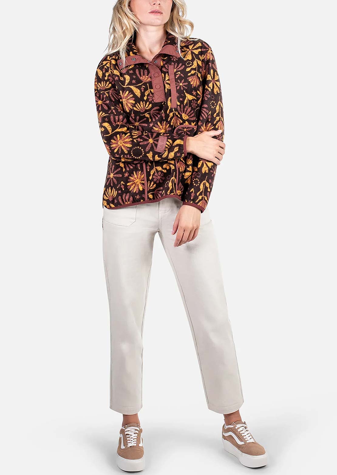 Jetty Women's Juniper Fleece Jacket Brown