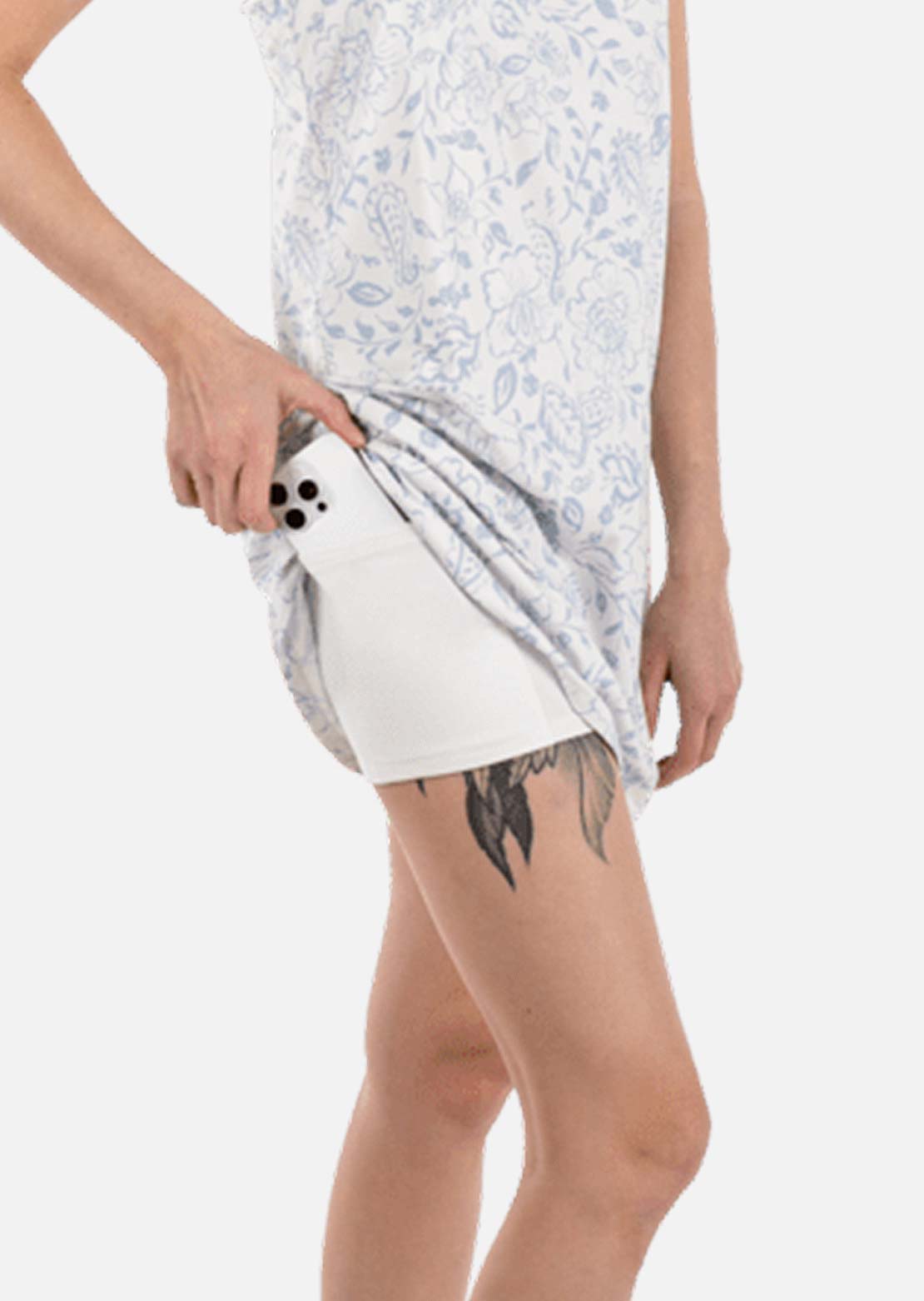 Jetty Women's Laguna Active Mini Dress White