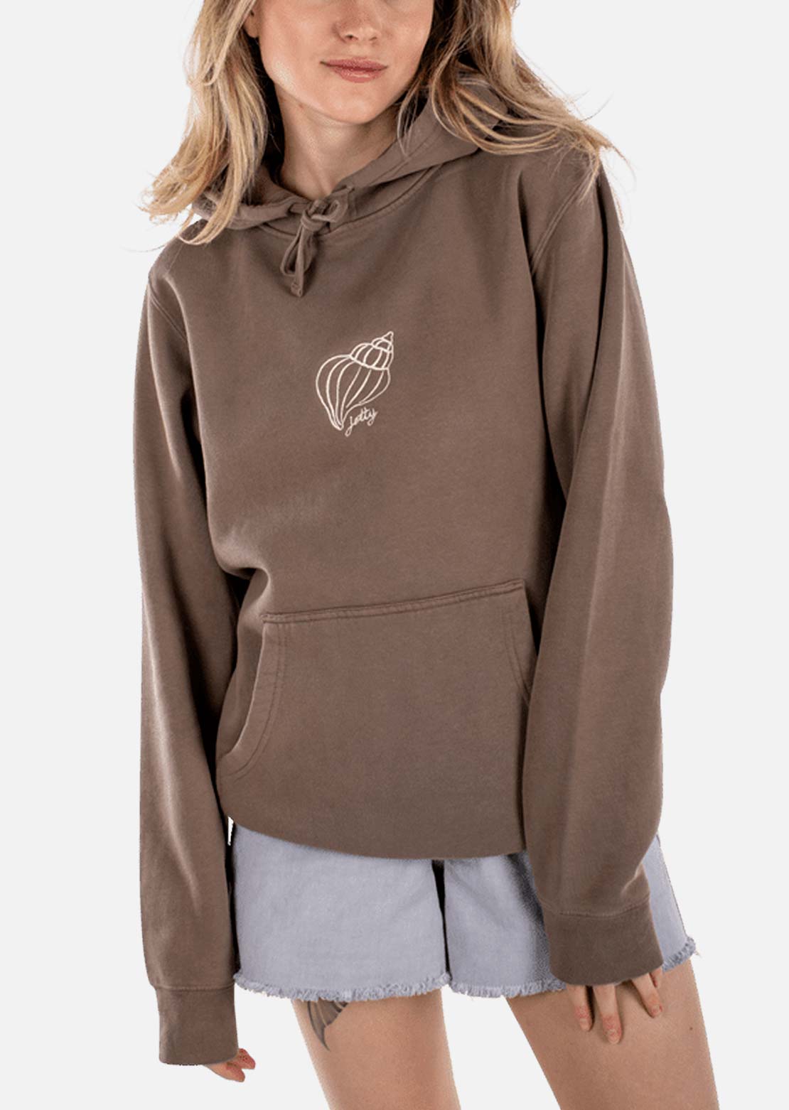 Jetty Women's Mollusca Hood Brown