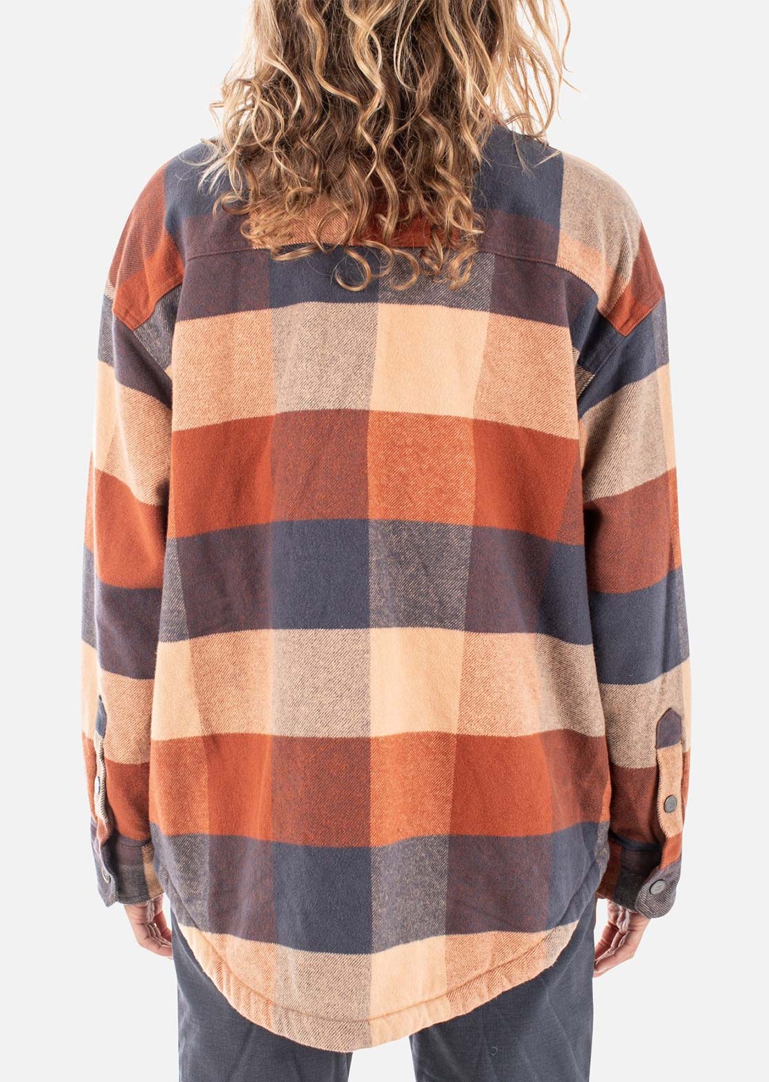 Jetty Women&#39;s Nivean Flannel Jacket Tan