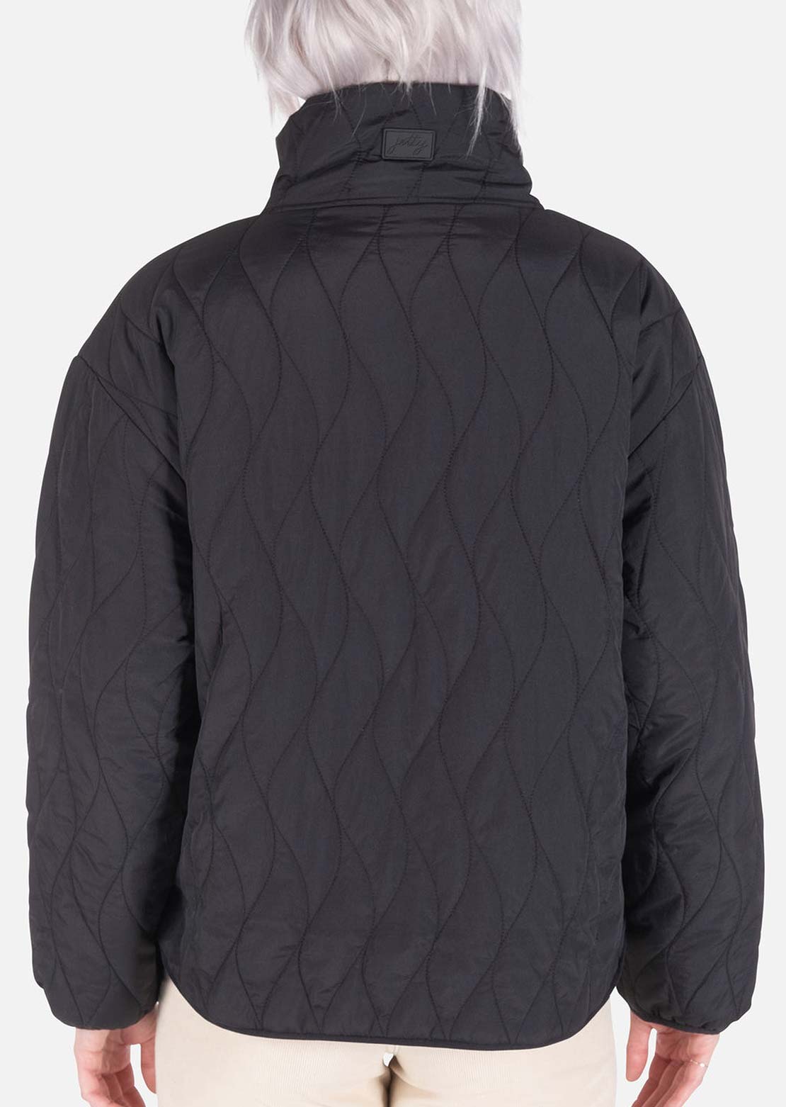 Jetty Women's Rainier Reversible Puffer Jacket Black