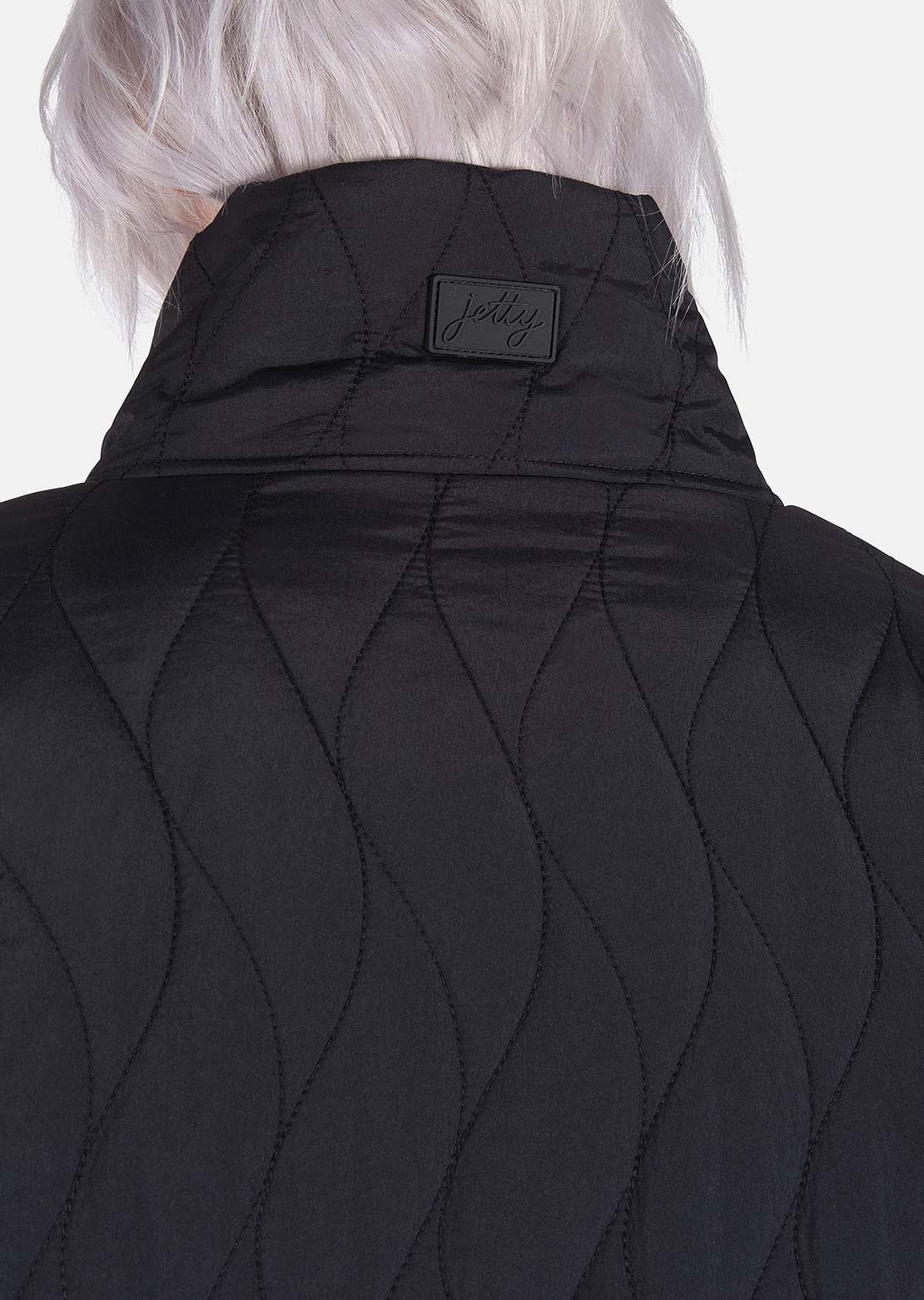 Jetty Women's Rainier Reversible Puffer Jacket Black