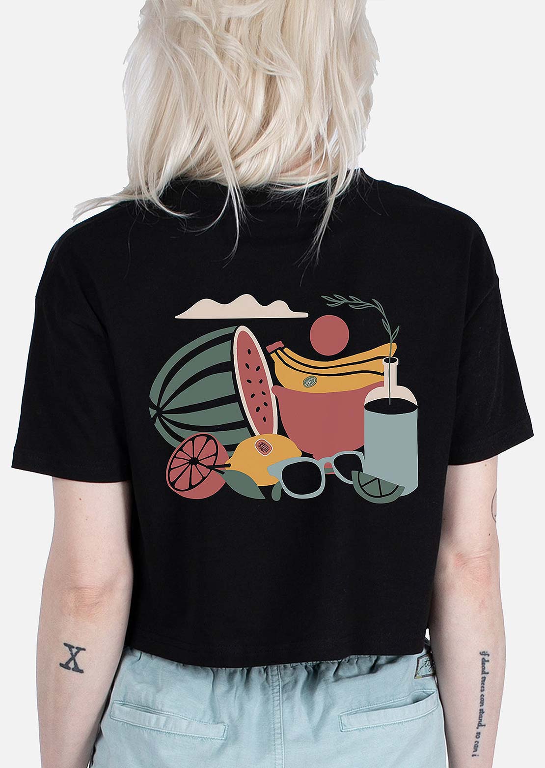 Jetty Women's Still Life SS T-Shirt Black