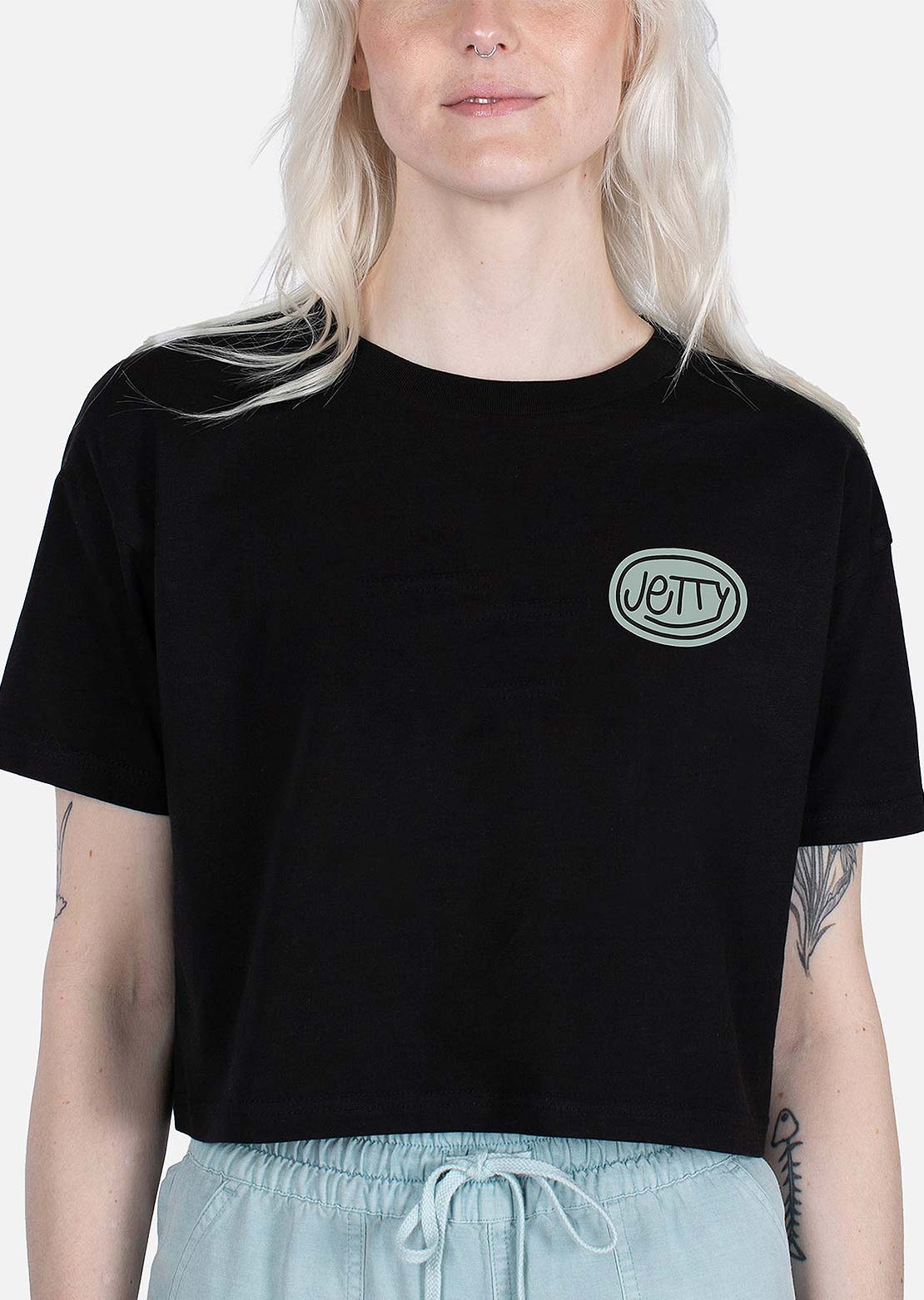 Jetty Women's Still Life SS T-Shirt Black