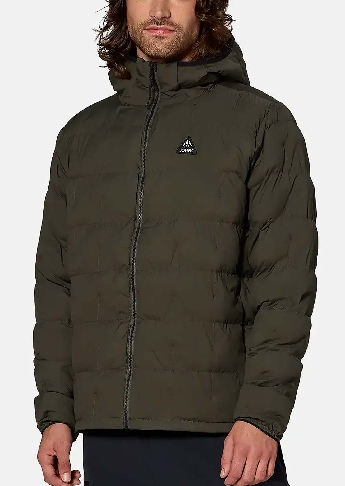Jones Hommes Dark Start Stretch Hooded Manteau