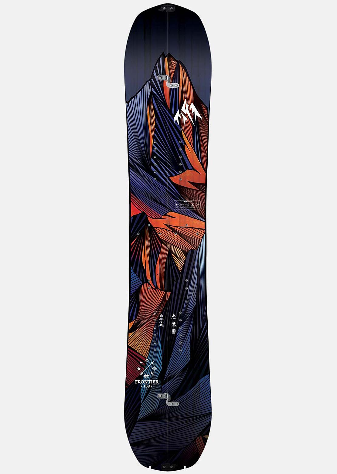 Jones Men&#39;s Frontier Splitboard Black