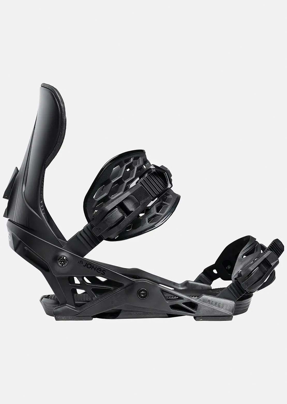 Jones Men's Mercury Snowboard Bindings Eclipse Black