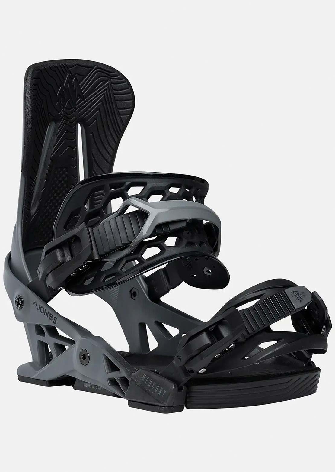 Jones Men's Mercury Snowboard Bindings Shadow Gray