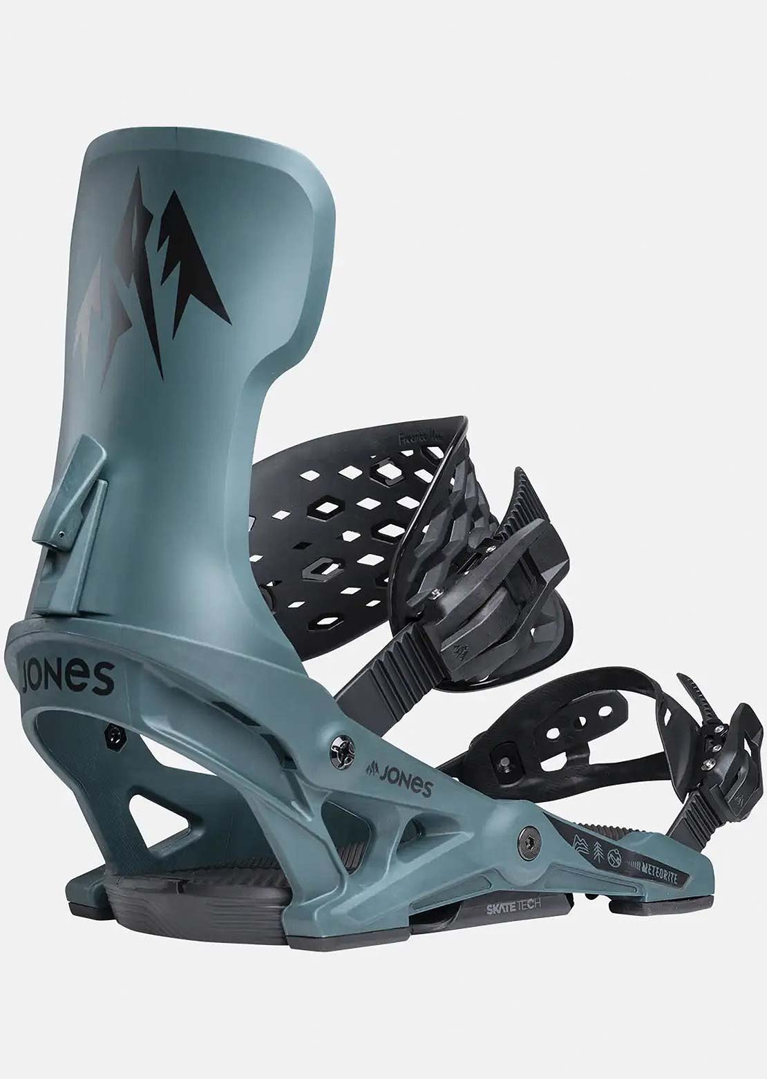 Jones Men's Meteorite Snowboard Bindings Arctic Shadow Blue