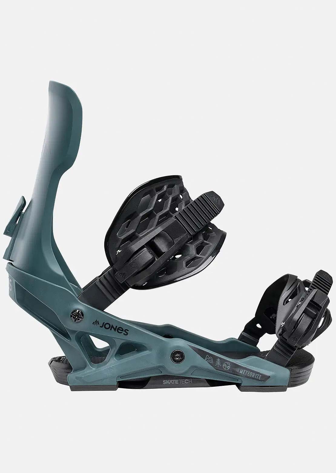 Jones Men's Meteorite Snowboard Bindings Arctic Shadow Blue
