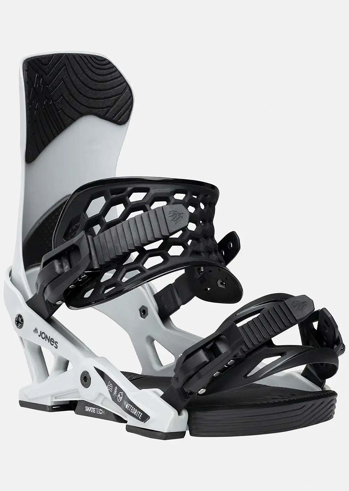 Jones Men's Meteorite Snowboard Bindings Smoke Gray