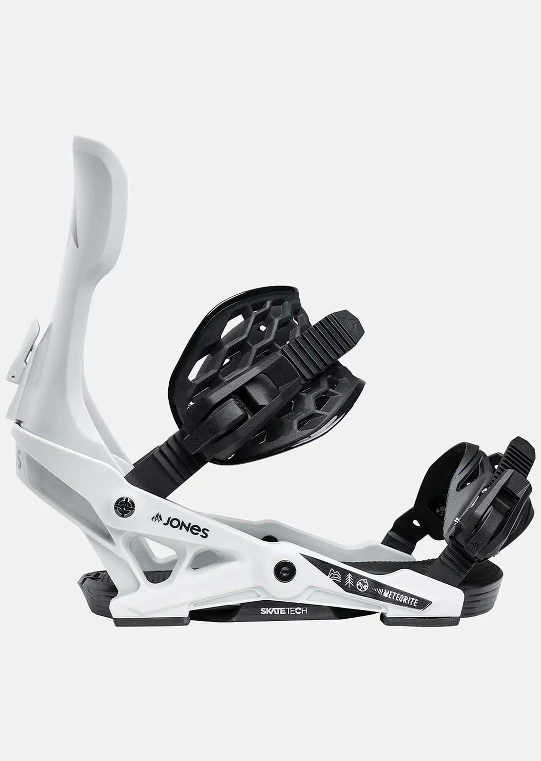Jones Men's Meteorite Snowboard Bindings Smoke Gray