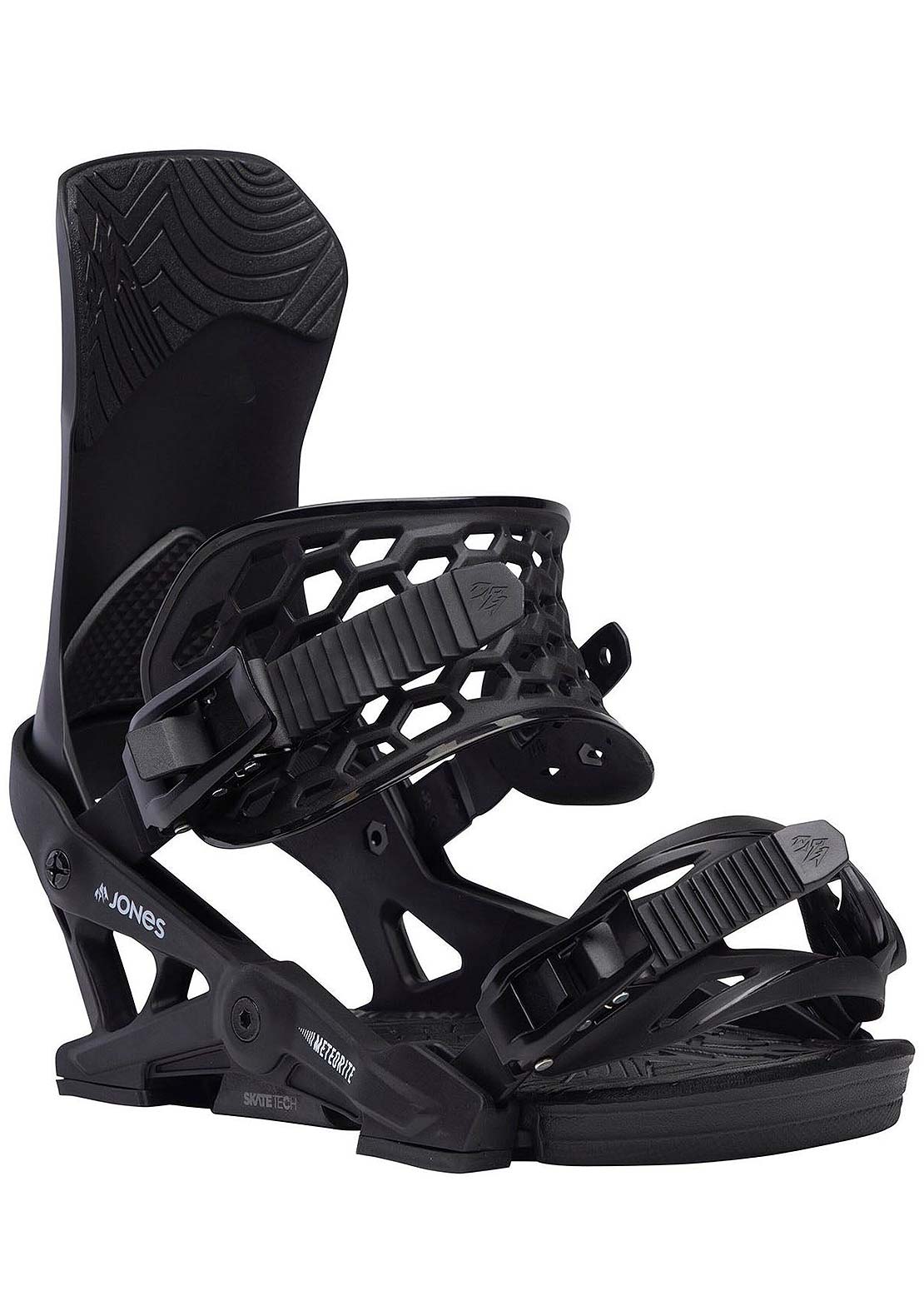 Jones Men's Meteorite Snowboard Bindings Eclipse Black