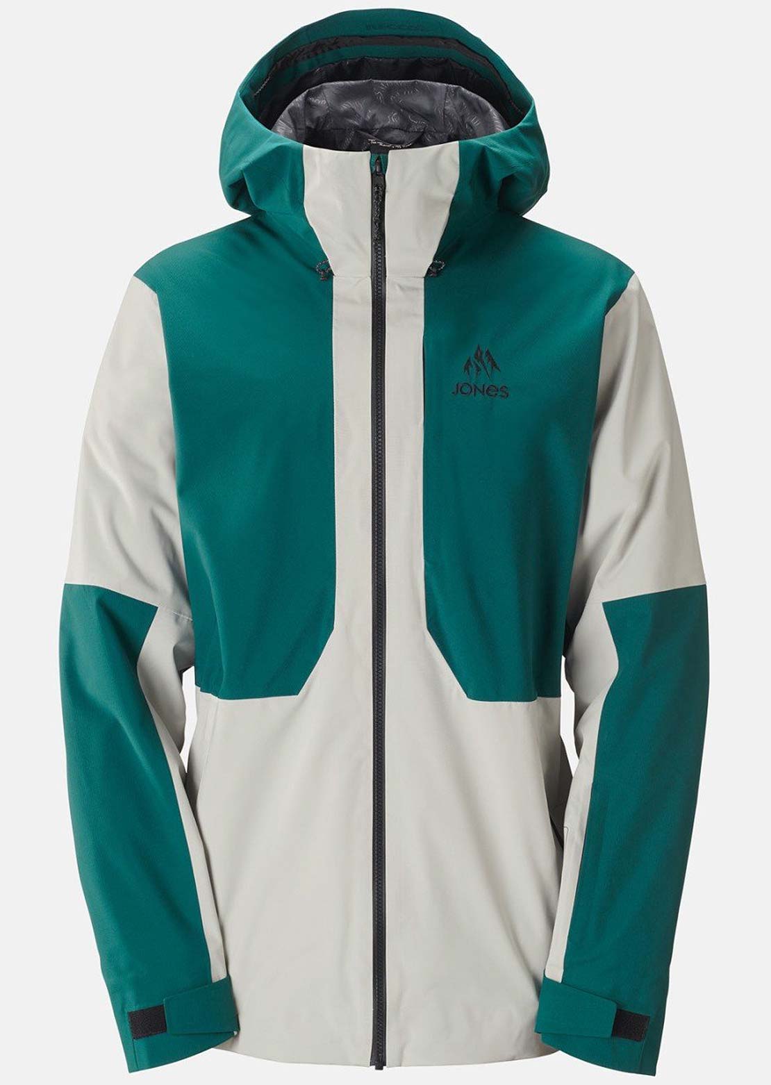 Jones Men's Mountain Surf Rec Shell Jacket Smoke Gray