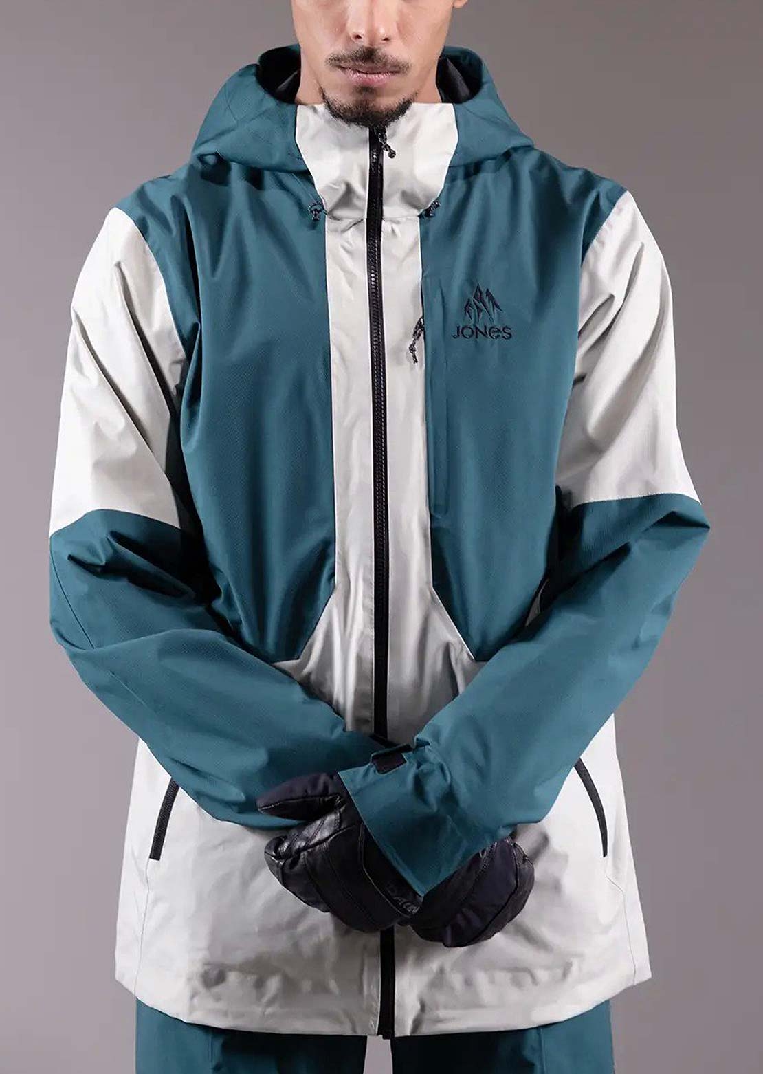 Jones Men's Mountain Surf Rec Shell Jacket Smoke Gray