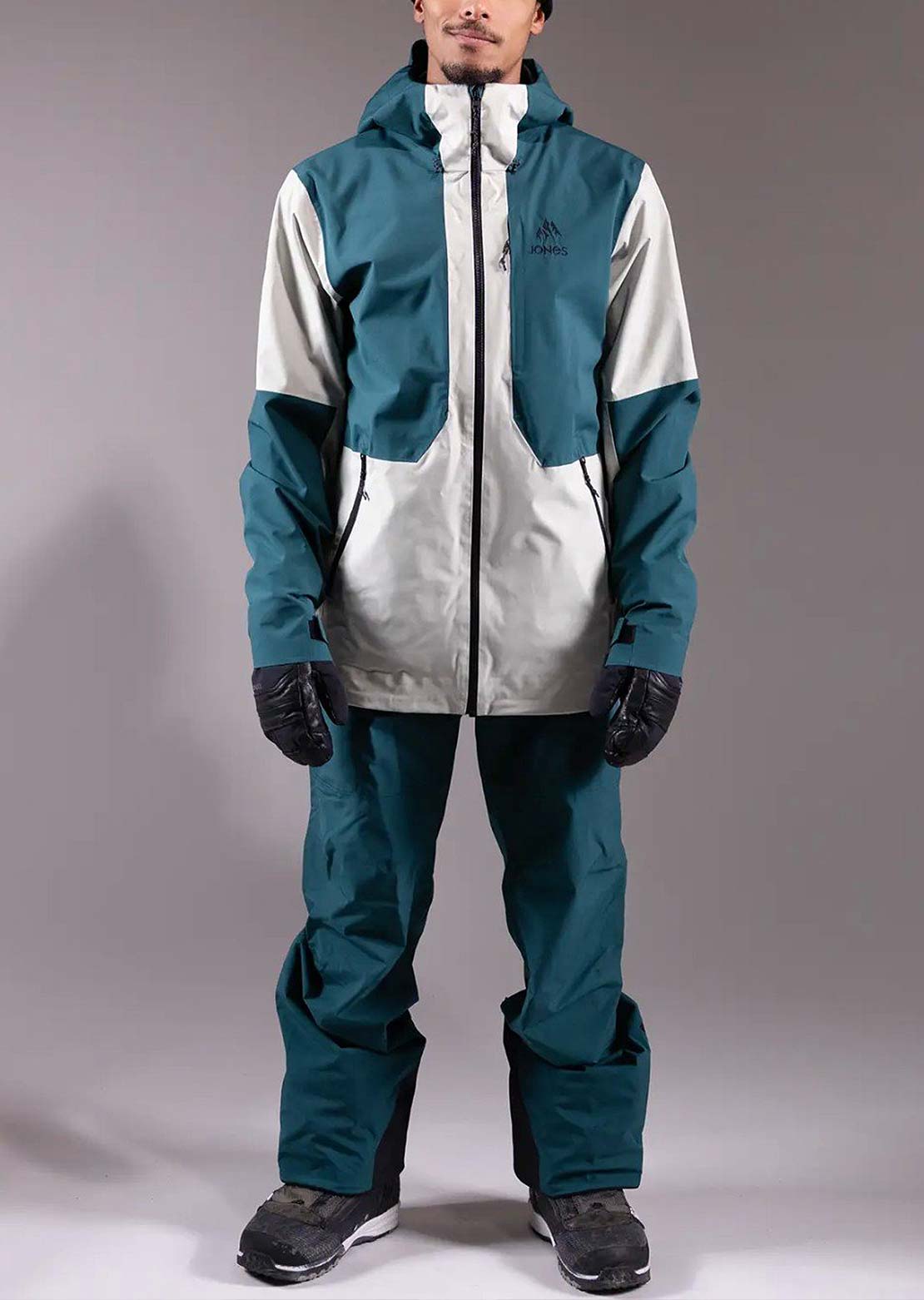 Jones Men's Mountain Surf Rec Shell Jacket Smoke Gray