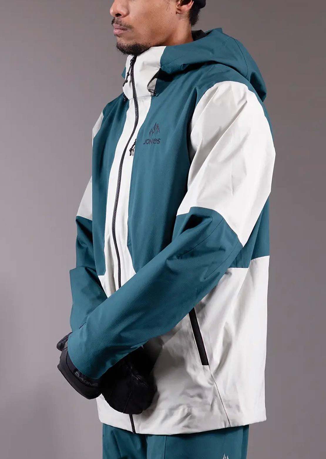 Jones Men's Mountain Surf Rec Shell Jacket Smoke Gray