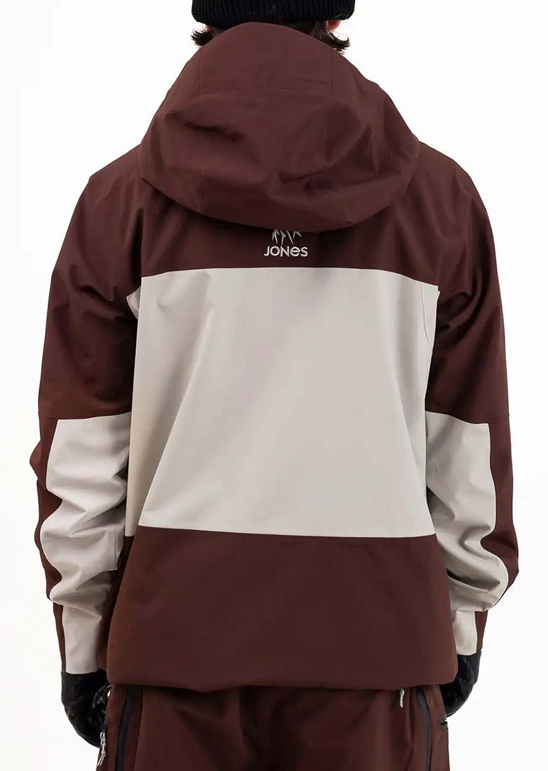 Jones Men's Mountain Surf Recycled Anorak Coffee Brown