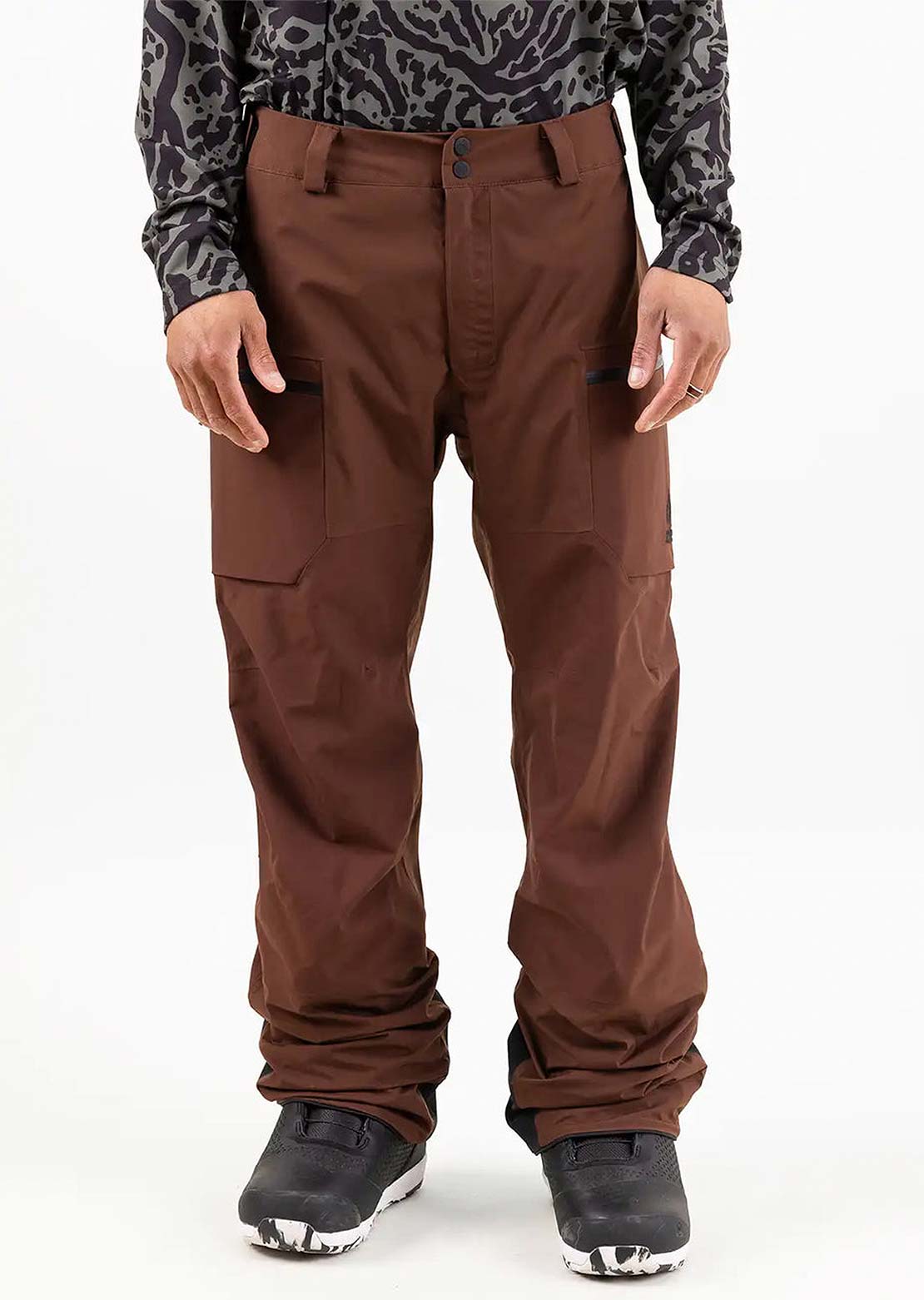 Jones Men's Mountain Surf Recycled Pants Coffee Brown