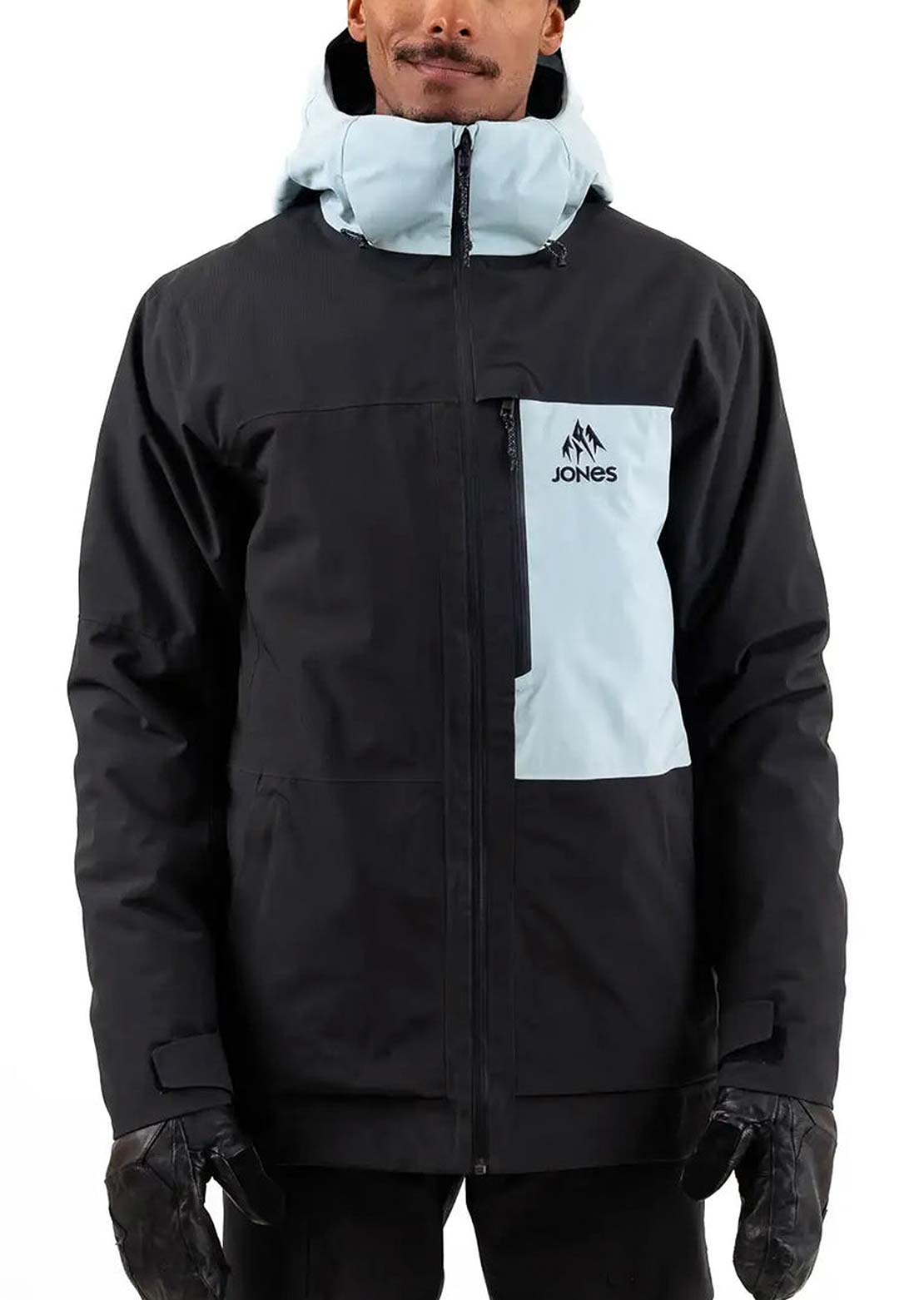 Jones Men's Mountain Surf Recycled Parka Stealth Black