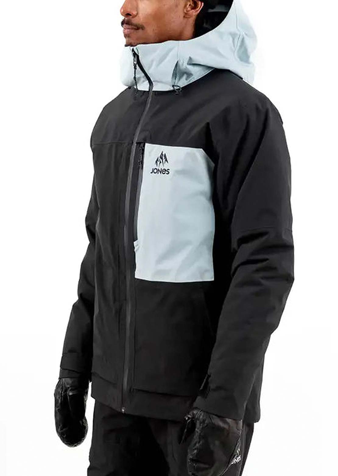 Jones Men's Mountain Surf Recycled Parka Stealth Black