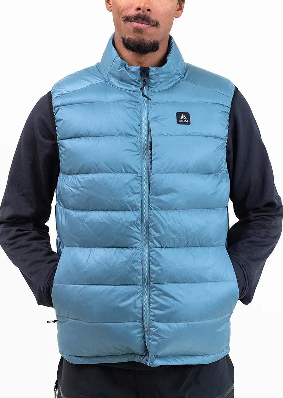 Jones Men's Re-Up Down Recycled Vest Atlantic Blue