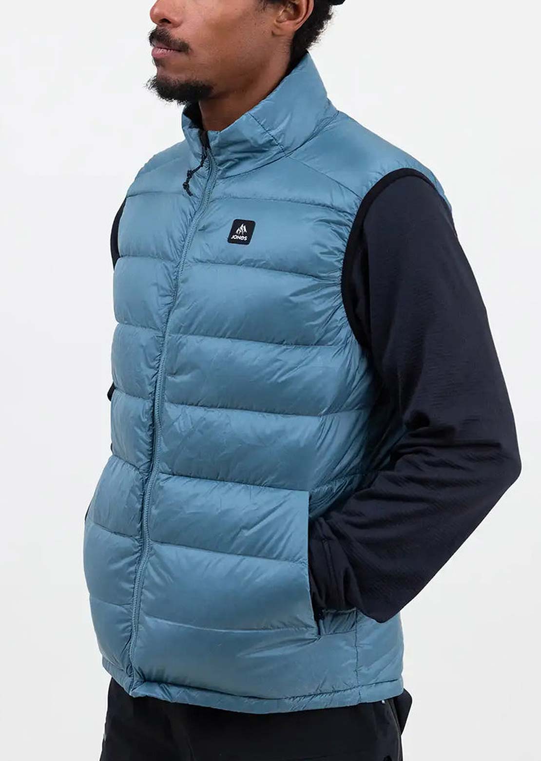 Jones Men's Re-Up Down Recycled Vest Atlantic Blue