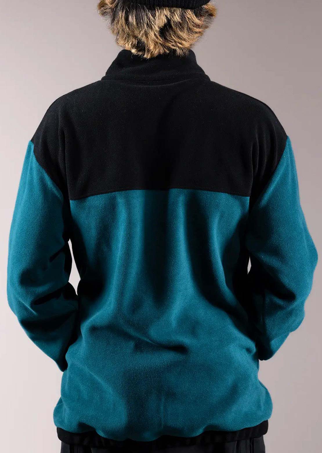 Jones Men's Rec Half Zip Fleece Pacific Teal