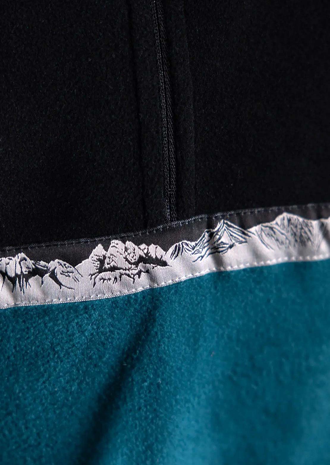 Jones Men's Rec Half Zip Fleece Pacific Teal