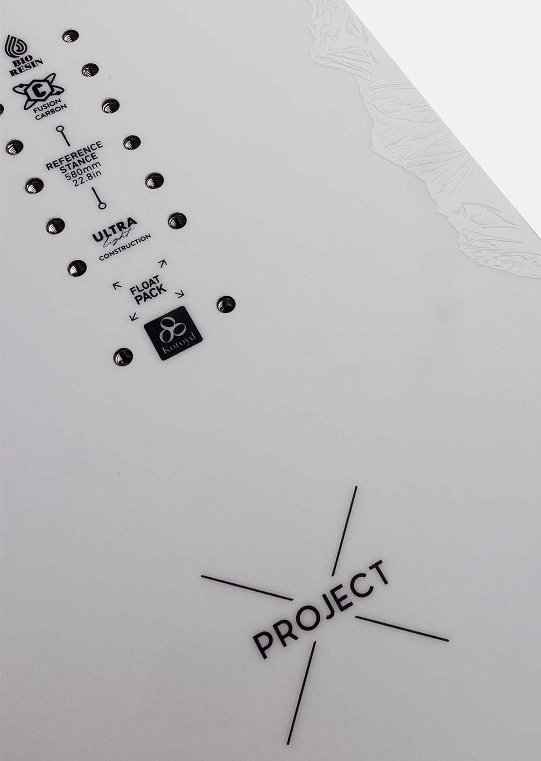Jones Men&#39;s Ultralight Project X Snowboard White