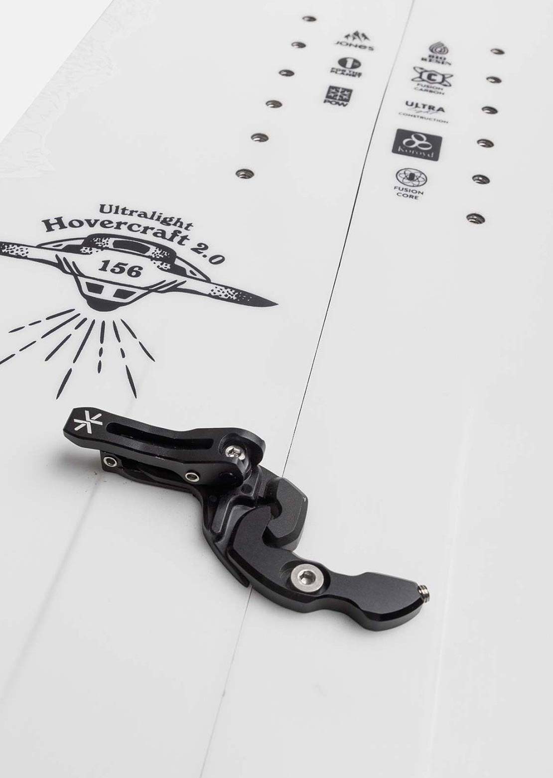 Jones Ultralight Hovercraft 2.0 Splitboard White