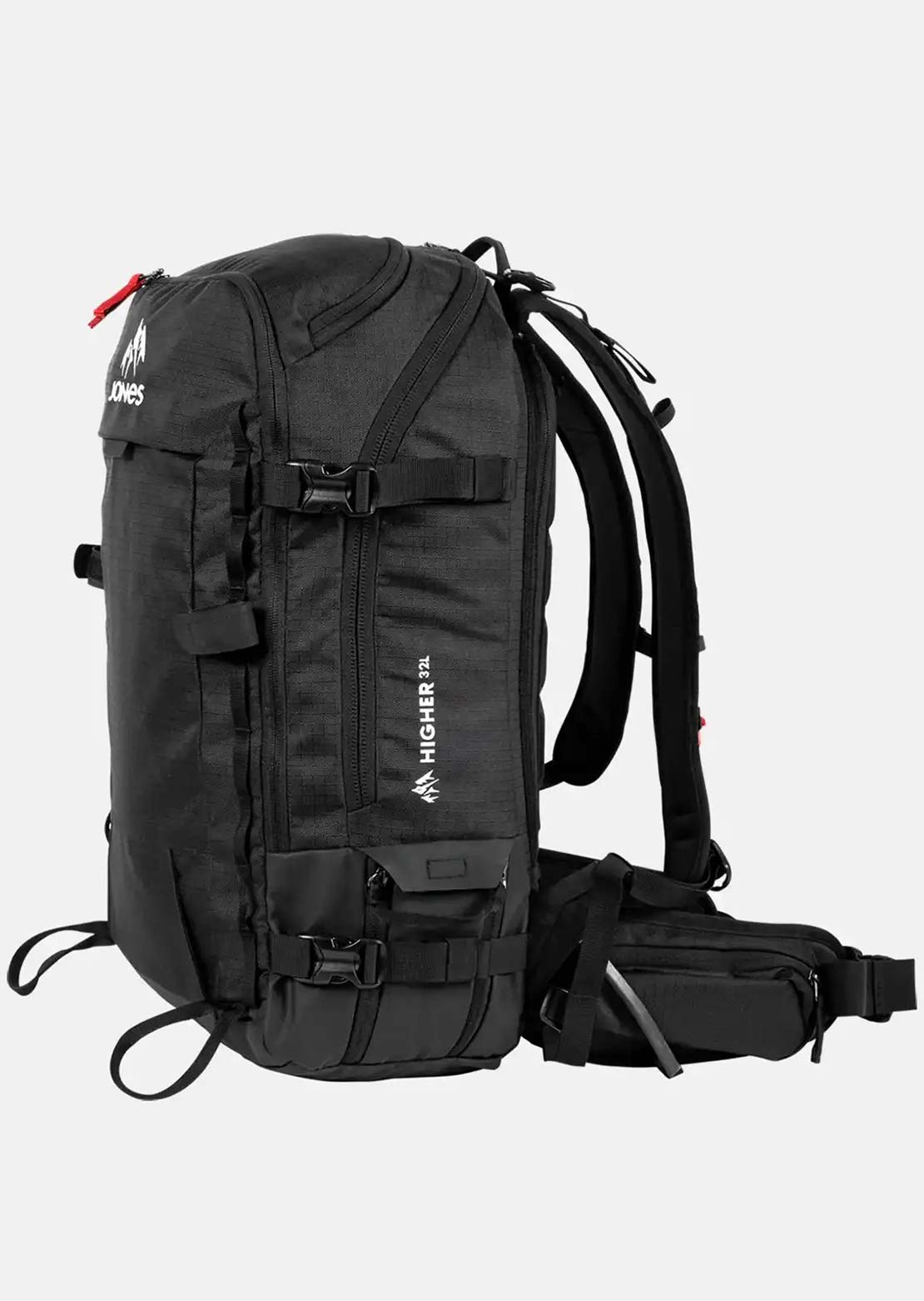 Jones Unisex Higher 32L Backpack Stealth Black