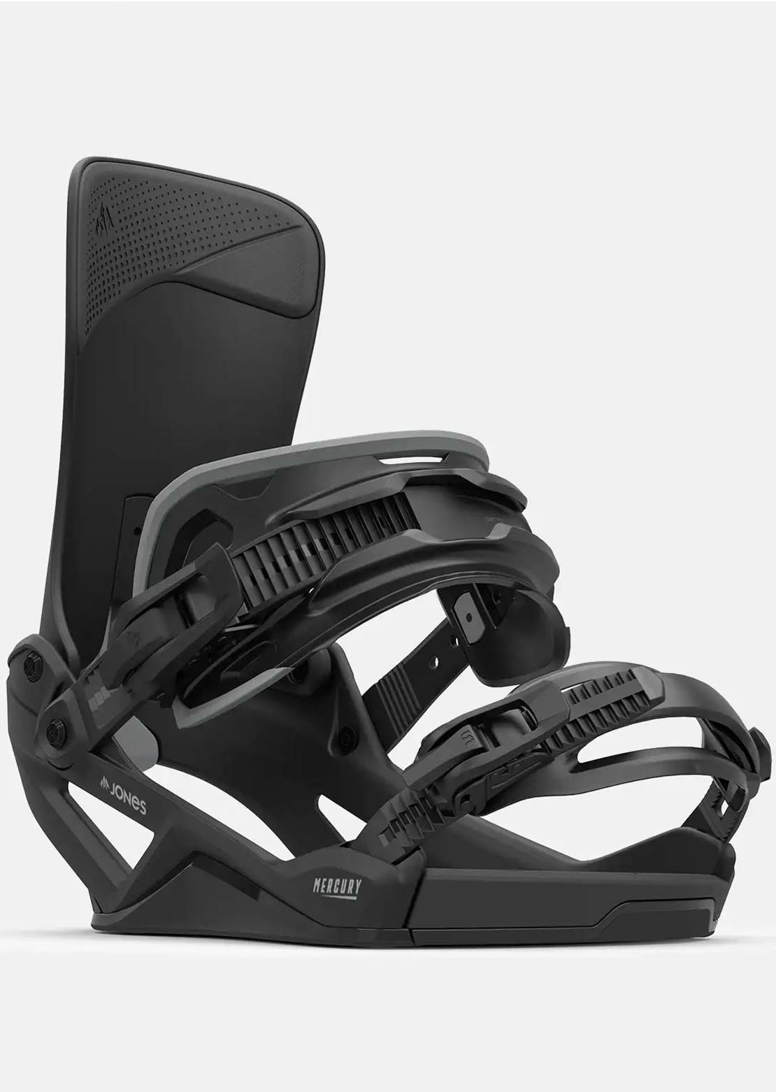 Jones Unisex Mercury FASE Snowboard Bindings Stealth Black
