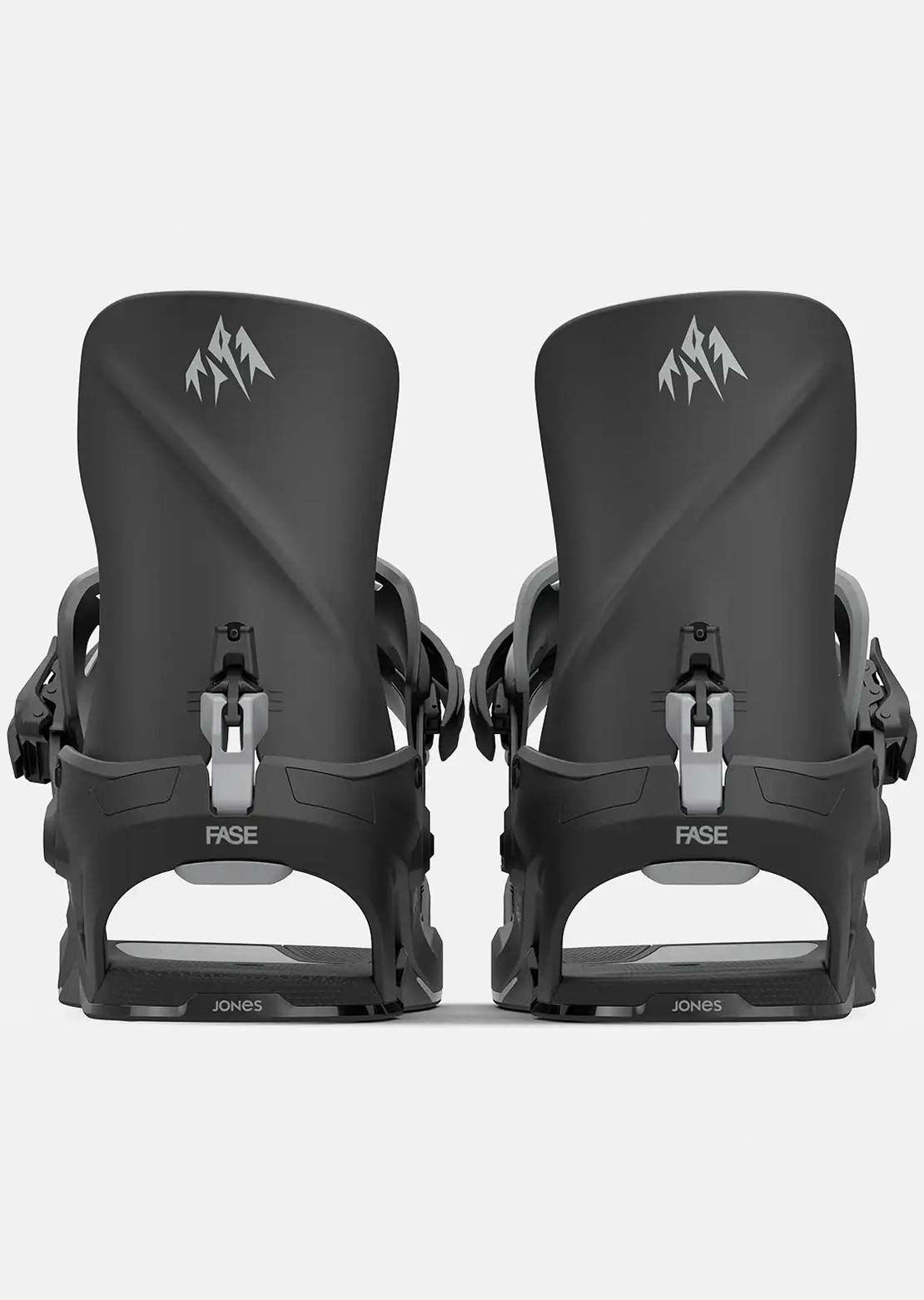 Jones Unisex Mercury FASE Snowboard Bindings Stealth Black