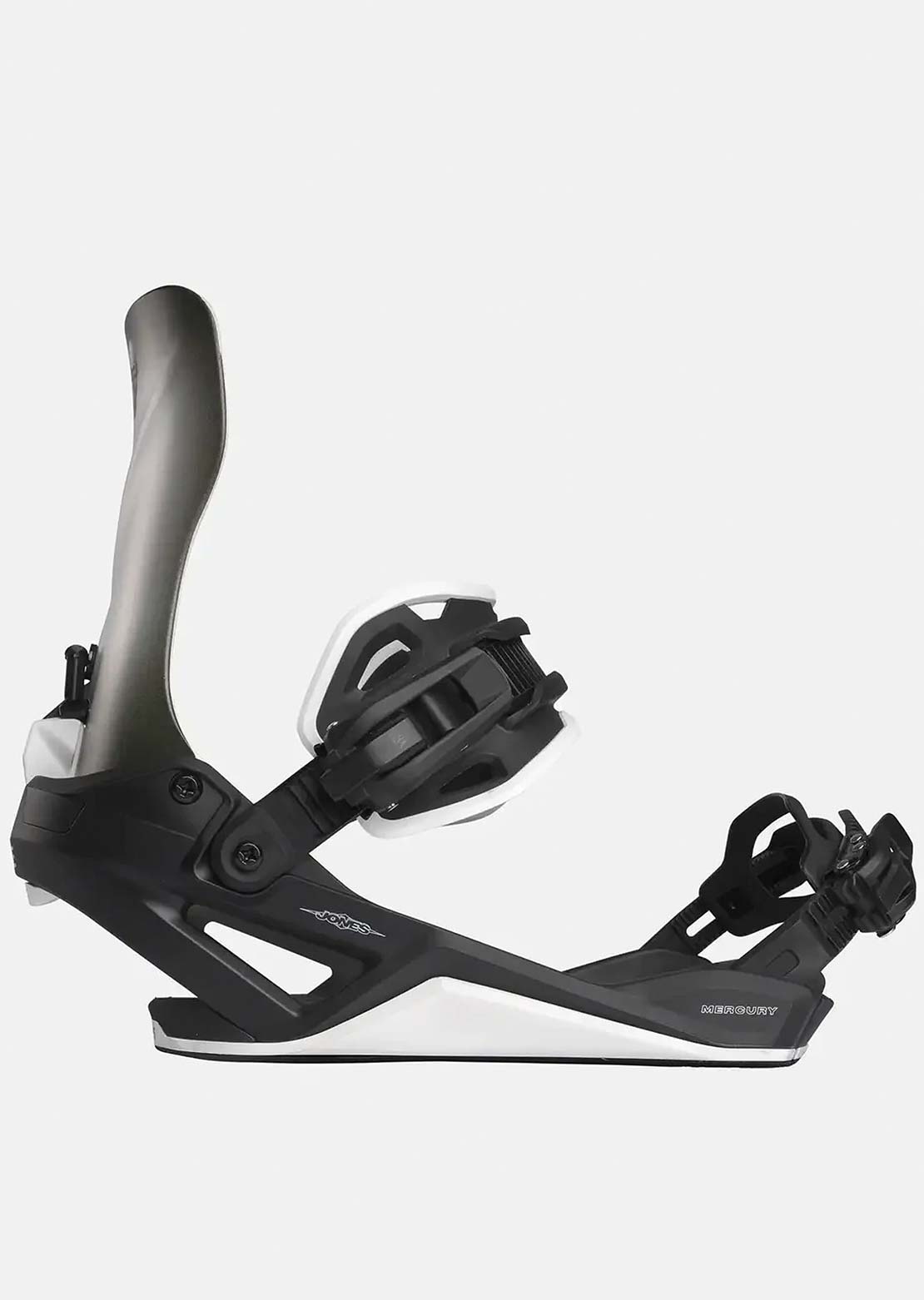 Jones Unisex Mercury FASE Snowboard Bindings Black Surf Series