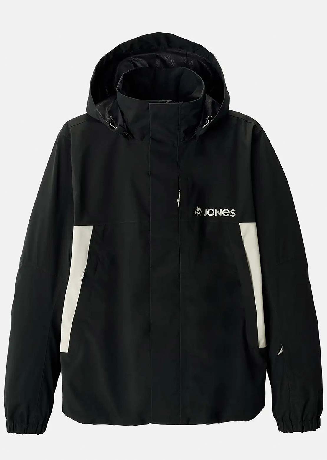 Jones Unisex Mountain Surf Tweaker Recycled Jacket Stealth Black