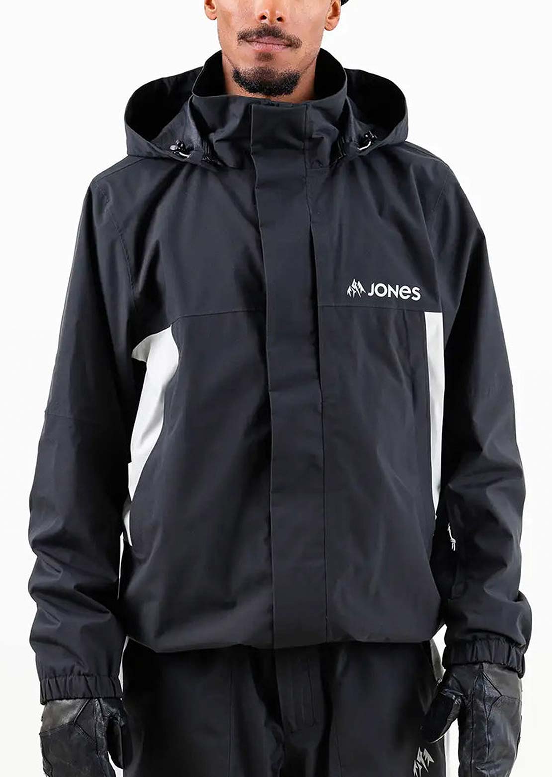 Jones Unisex Mountain Surf Tweaker Recycled Jacket Stealth Black