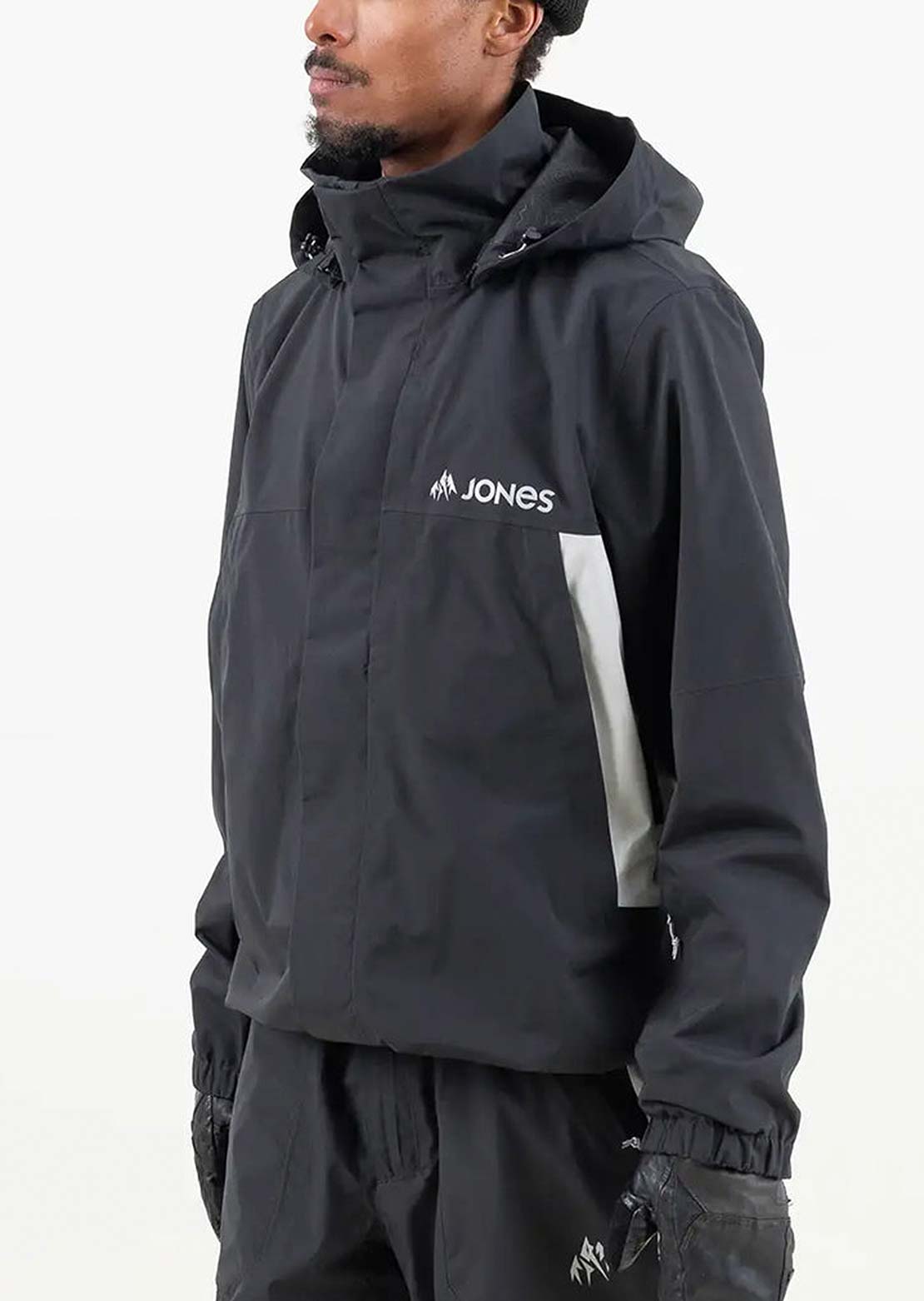 Jones Unisex Mountain Surf Tweaker Recycled Jacket Stealth Black