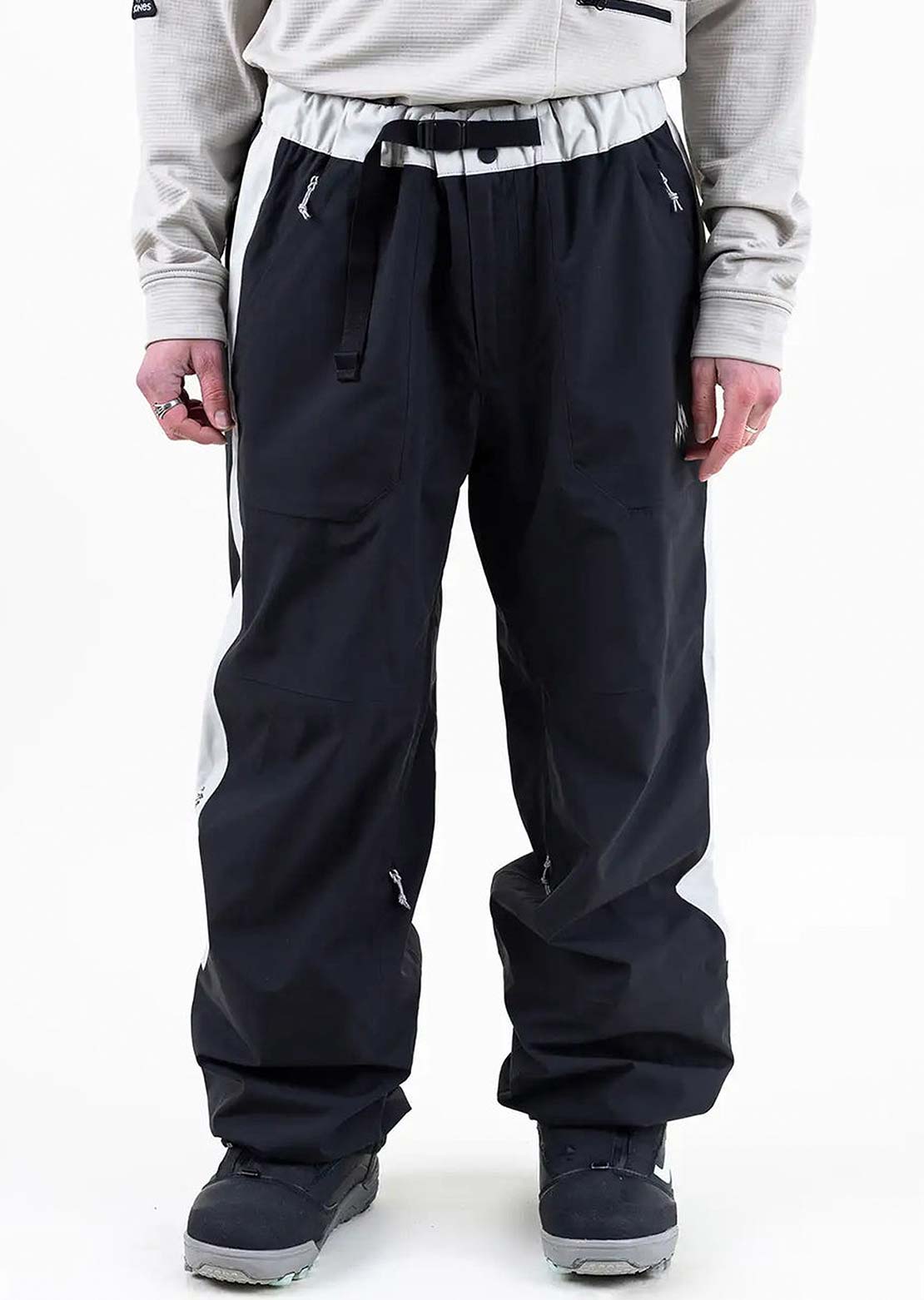 Jones Unisex Mountain Surf Tweaker Recycled Pants Stealth Black