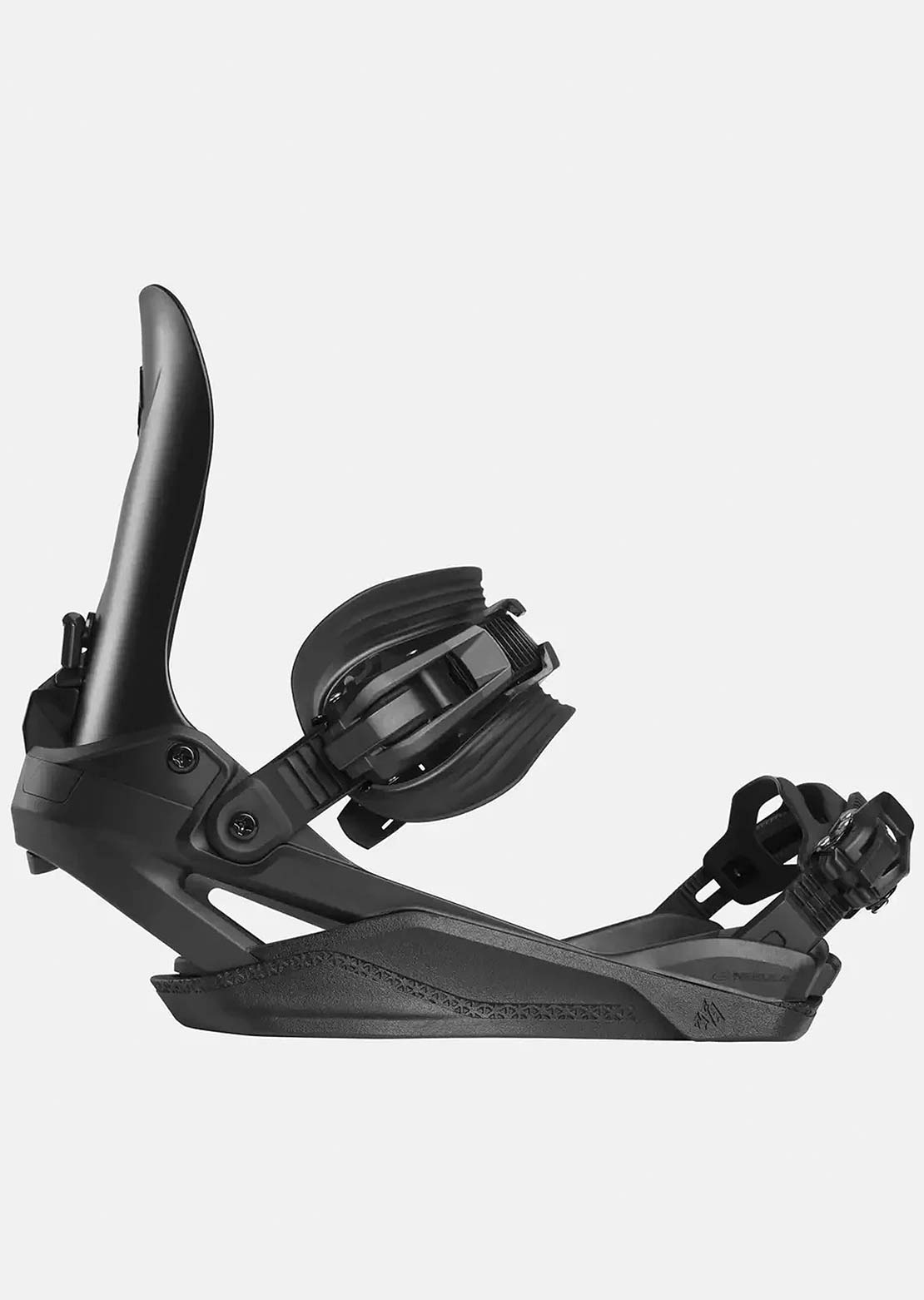 Jones Unisex Nebula FASE Snowboard Bindings Stealth Black