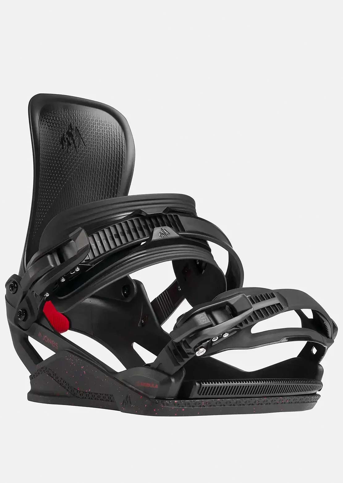 Jones Unisex Nebula FASE Snowboard Bindings Tweaker Black/Red