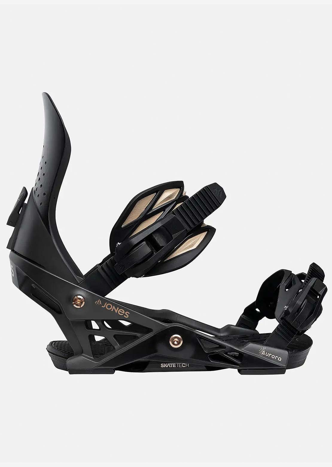 Jones Women's Aurora Snowboard Bindings Eclipse Black
