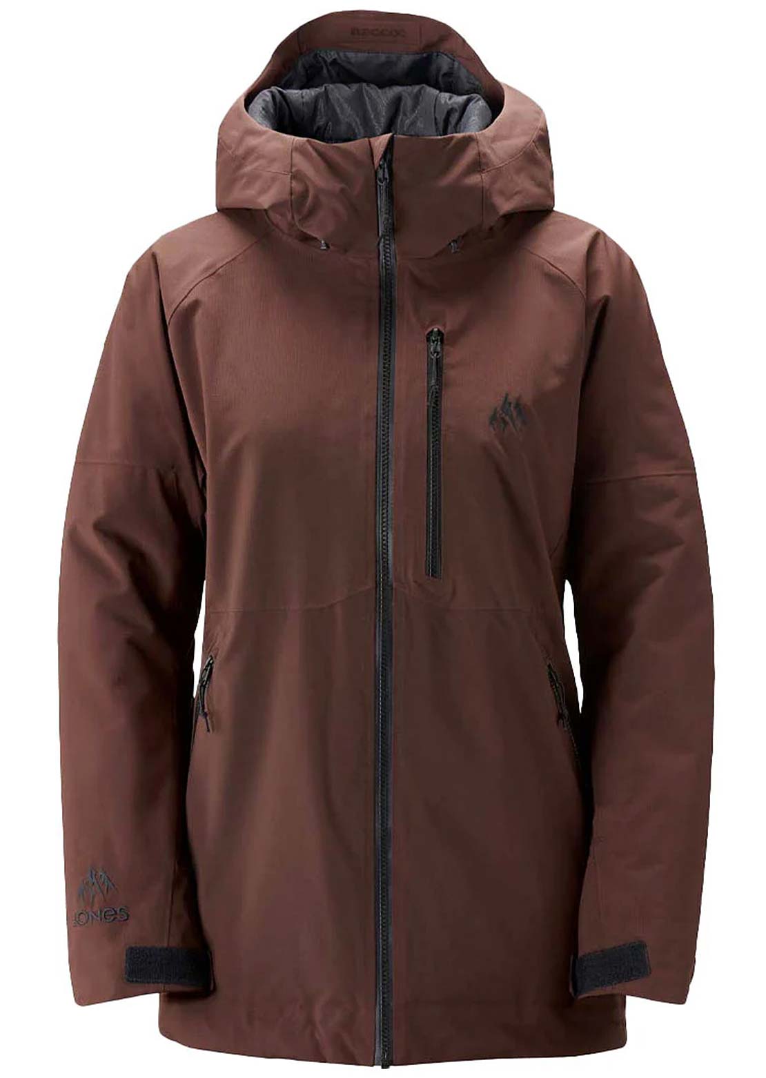 Jones Women's Re Up Down Puffy Hoody Jacket Vulcan Red